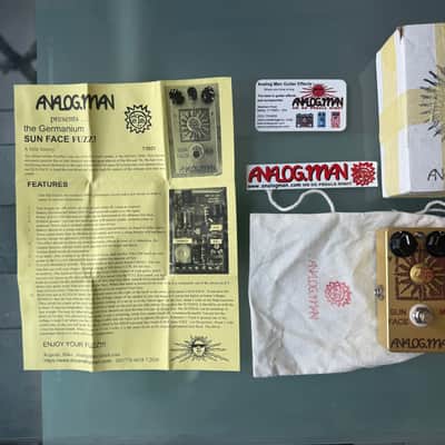 Analogman Sun face NKT275 Red Dot – Medium Gain (MG) 2021 - Golden image 2