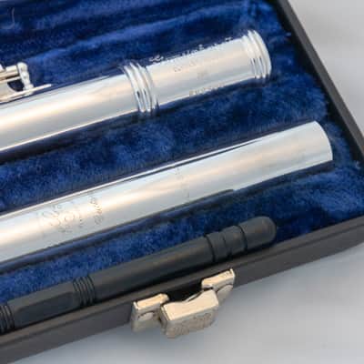 Gemeinhardt 3SB Intermediate Flute *All Solid Silver *B-foot *Open-hole *Cleaned & Serviced image 5