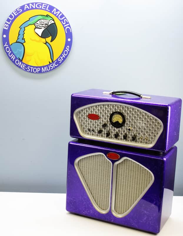 Speedster Deluxe 25 watt Amp Head & Cab - 90s Purple **Serviced & Ready to go** image 1
