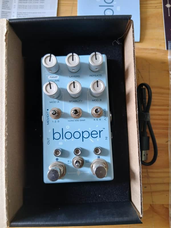 Chase Bliss Audio Blooper 2019 - Present - Blue image 1