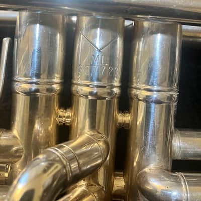 Bach LT180S43 Stradivarius Lightweight Professional Model Bb Trumpet 2010s - Silver-Plated image 11