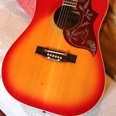 ♫ LOW Price (Neck issue) Early 70's Japanese Hummingbird ♫ Suzuki Factory JAPAN ♫ Pro setup image 18