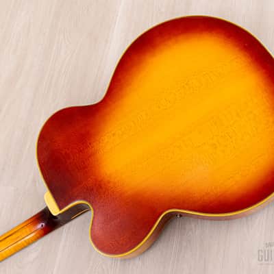 1970 Gibson Super 400 CES Vintage Archtop Electric Guitar Sunburst w/ T Tops, 1 11/16" Nut image 15