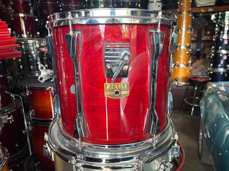 Tama Artstar II 13” tom drum Cherry finish image 1