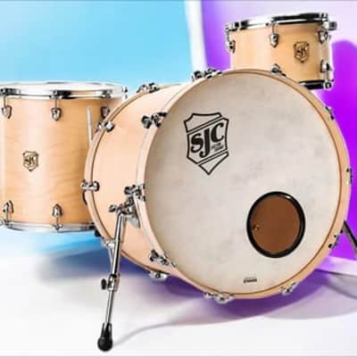 SJC Drum Sets Tour Series 3pc, T22K322NACH, 8″ x 12″, 16″ x 16″, 18″ x 22″ image 2