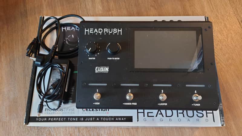 Headrush Gigboard Multi-Effect Unit/Amp Modeler 2018 - Black image 1