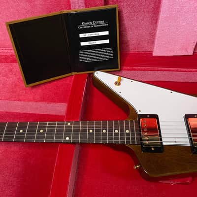 NEW! Gibson Custom 1958 Mahogany Explorer Reissue Electric Guitar - Antique Natural, VOS - Authorized Dealer - Only 7.4lbs - G07316 image 11