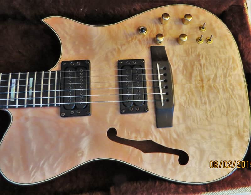Carvin AE185 GORGEOUS Quilted Maple Natural Acoustic-Electric image 1