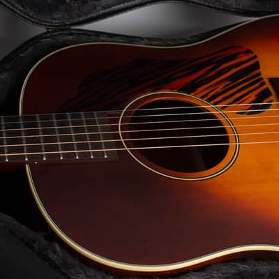 Iris  DF Flat Top Acoustic Guitar, ser. #268, black tolex hard shell case. image 15