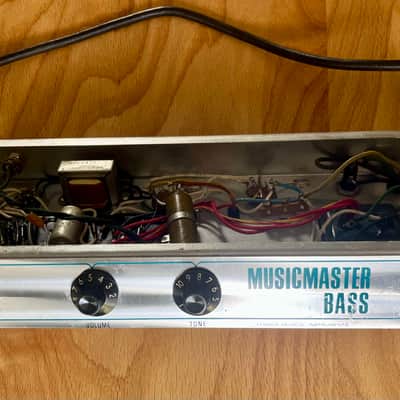 Fender Musicmaster Bass Amp Chassis 1980 w/Hasserl Mods image 1