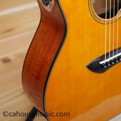 Yamaha CSF-TA TransAcoustic Parlor - Vintage Natural image 8