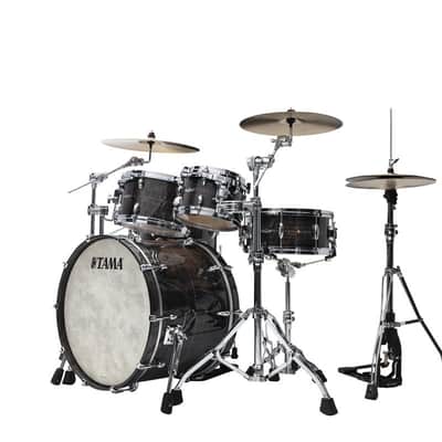 Tama TM42RZSS-CBP STAR Maple Shell Kit 4 pcs - Charcoal Brown Paraiso/Chrome HW image 2