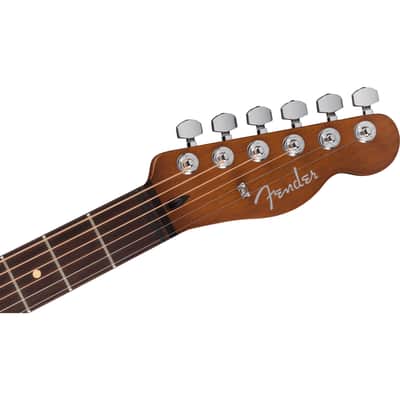 Fender Acoustasonic Standard Telecaster Black - Acoustic Guitar image 4