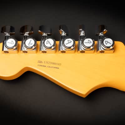 2022 Fender American Ultra Stratocaster HSS with Rosewood Fretboard - Ultraburst | USA Coil-Tap Compound Radius Locking Tuner | CoA OHSC image 17