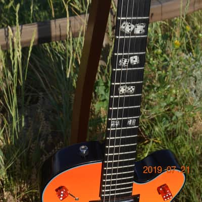 Epiphone FlameKat Semi-Hollow Bigsby Tailpiece image 14
