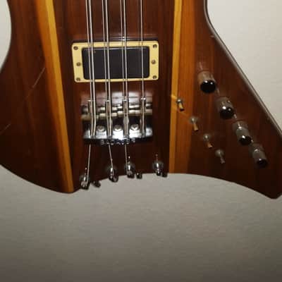 Kramer XL-8 1980 Clear / Brown Rare EMG w/ OHSC image 4