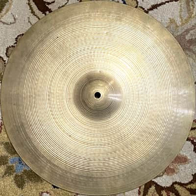 Zildjian Avedis 1970s 16” Thin Stamp Crash Cymbal (902gr) image 1