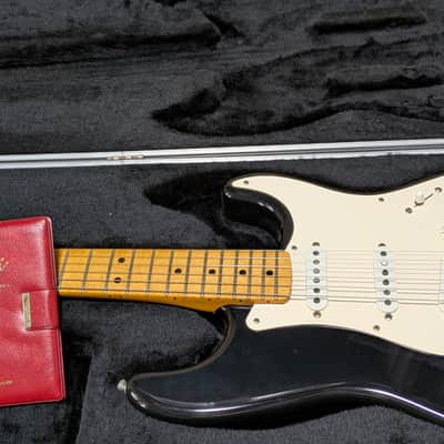 Fender American Vintage 57 Stratocaster 1990 - Black image 3