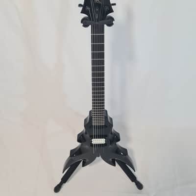 B.C. Rich Draco Onyx + Dimarzio DP100 (Super Distortion) White + Gator Case image 2