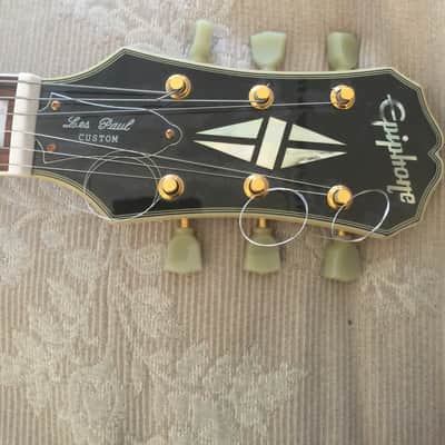 Epiphone SG Custom 3 Pickup White/Gold image 4