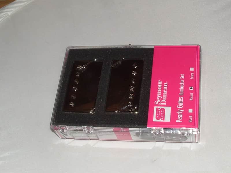 Seymour Duncan SH-PG1s Pearly Gates Humbucker Set  (Nickel)  New with Warranty image 1