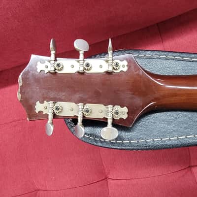 Epiphone FT-130 Caballero 1970s with Chipboard Case- Natural image 20