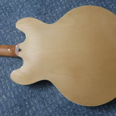 2021 Epiphone Casino Dot Guitar Reissue Natural Blonde Near Mint P 90s ES-335 Dot image 9