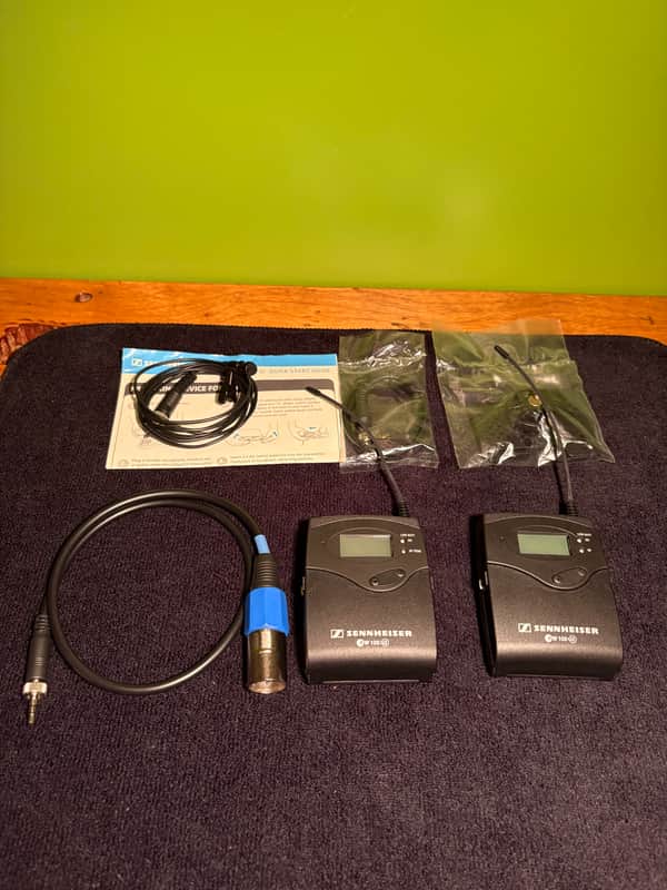 Sennheiser SK 100, EK 100, ME2 mic, and accesories image 1