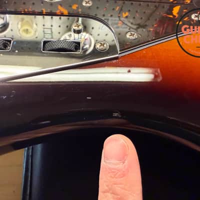 2013 Fender Japan MIJ JG66 ’62 Reissue Jaguar 3-Tone Sunburst w/ Hard-Shell Case image 11