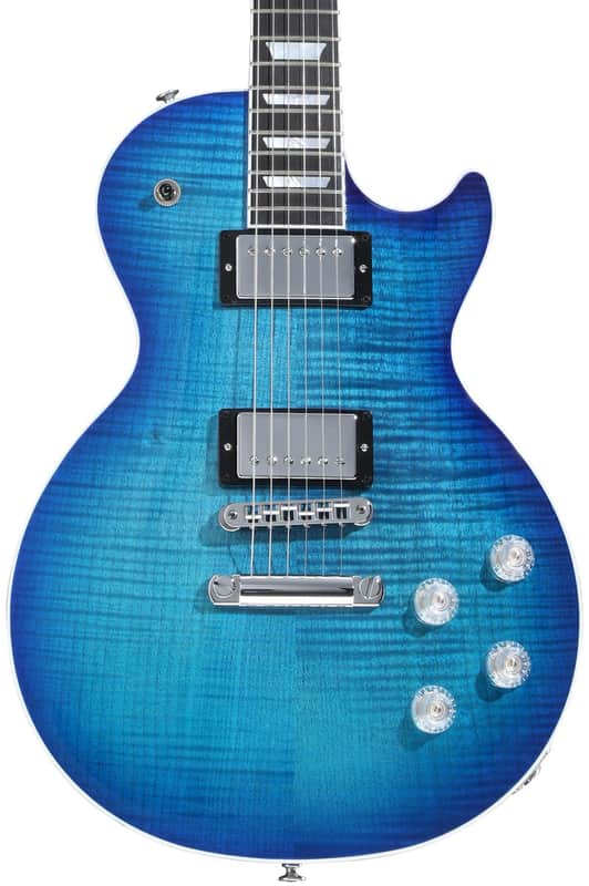 Gibson Les Paul Modern Figured Electric Guitar - Cobalt Burst image 1
