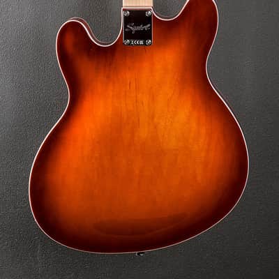 Squier Affinity Series Starcaster Deluxe - Sienna Sunburst image 4
