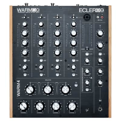 Ecler WARM4 Professional 4-Channel Analog Rotary DJ Mixer *USA Small Business* image 1