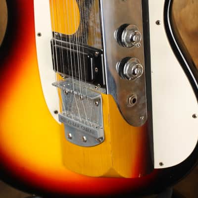 Mosrite Melobar 10 String 1967-1969 3-Color Sunburst image 6