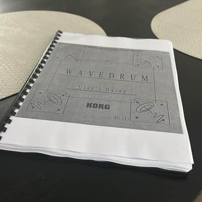 Rare and extended Korg Wavedrum WD-1 package for sale image 7