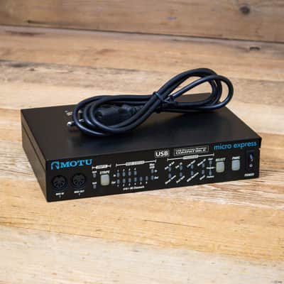 MOTU micro express 4x6 USB Bus-Powered MIDI Interface with SMPTE U281120 image 2