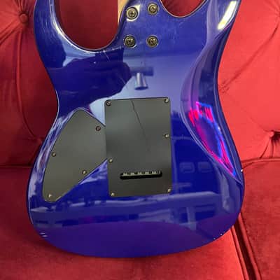 Cort X-2 BK X Series Double Cutaway HH with Tremolo 2010s - Blue image 10