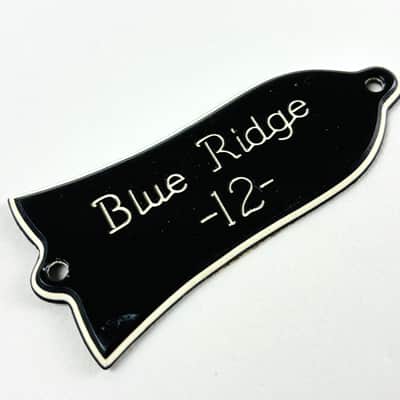 Gibson Blue Ridge 12-String Custom Engraved Truss Rod Cover. 60s/70s image 1
