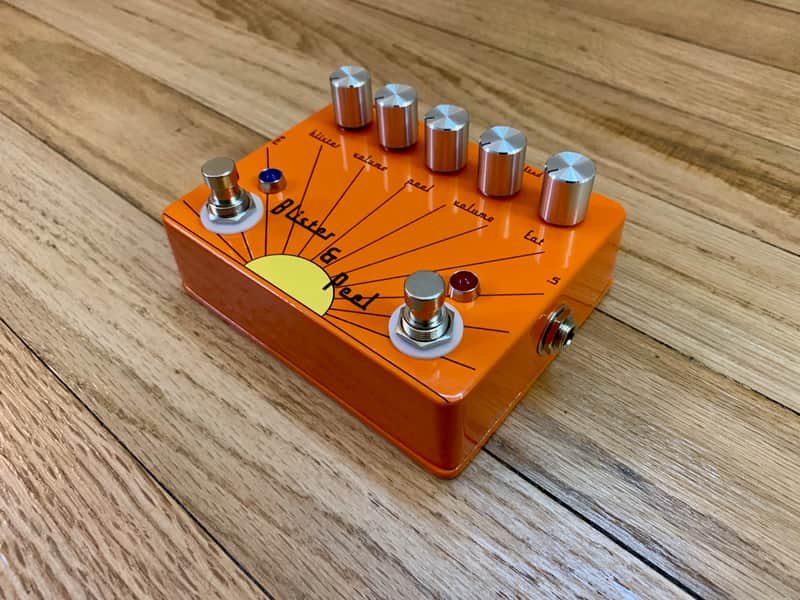 Spun Loud Effects Blister & Peel Fuzz Drive guitar/bass effects pedal image 1