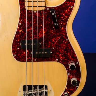 Fender Precision Bass (Maple Cap) 1968 See-thru blond image 14