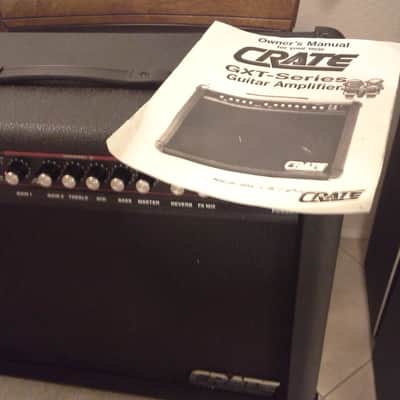 Crate GXT100 Dual Triode Combo Amp W/Preamp Tubes image 8