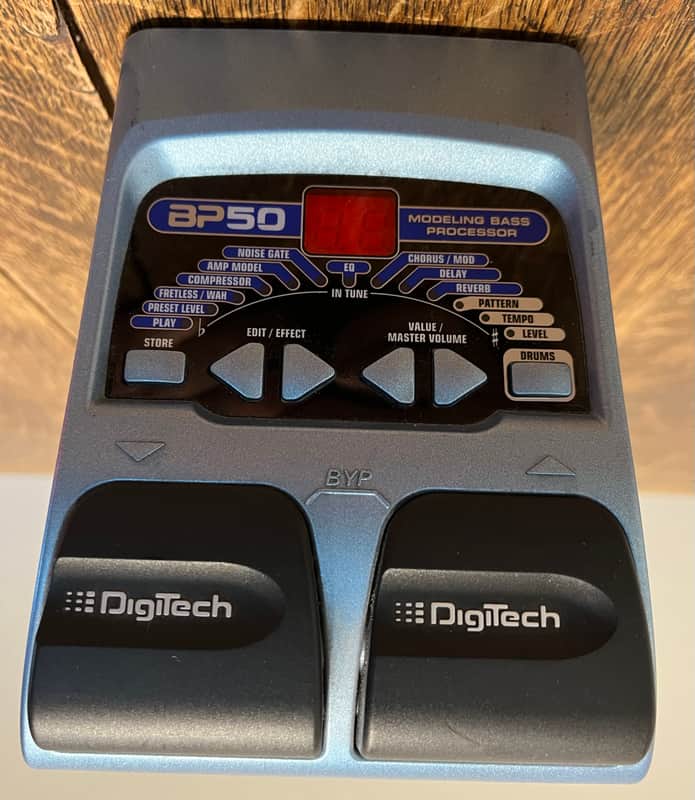 DigiTech BP50 Modeling Bass Processor 2000s - Blue image 1