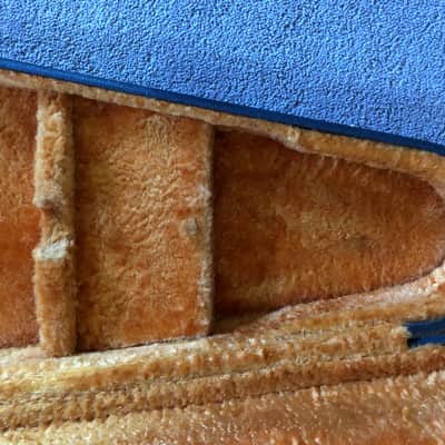 Vintage Vox Teardrop Case - Made in Italy 1960s 42.5"x16" Orange Guitar Bass Electric Acoustic Hollowbody Thinline image 13