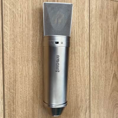 RODE NT2 Large Diaphragm FET Condenser Microphone 1990s - Nickel No.1 image 1
