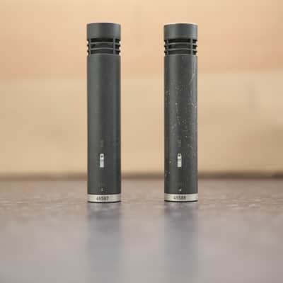 Neumann KM 84 Small Diaphragm Condenser Microphone Stereo Pair 1982 (Sequential SN) - Matte Black image 3
