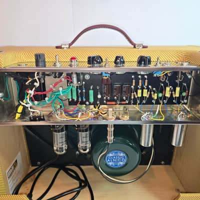 Custom Built 5E3 Tweed Deluxe 1x12 combo image 5