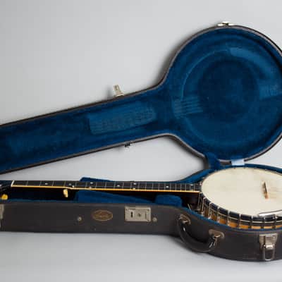 Vega  Little Wonder 5 String Resonator Banjo (1952), ser. #98678, black hard shell case. image 10
