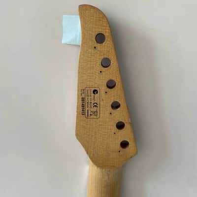 Red Headstock Custom Electric Guitar Neck, Rosewood Fingerboard image 3