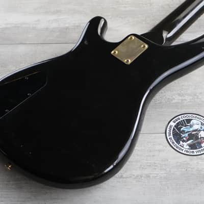 1990's Yamaha MB-III Motion B Medium Scale Bass (Gloss Black) image 9