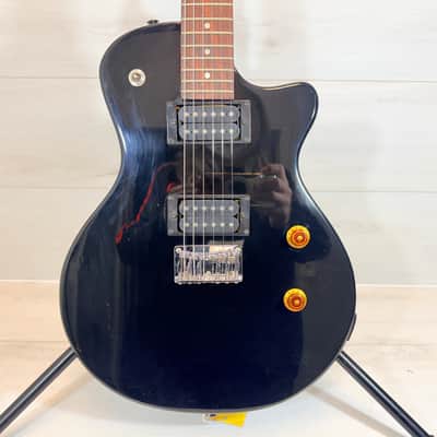 Lyon by Washburn LP Style Electric Guitar Black Double Humbucker Electric Guitar image 2