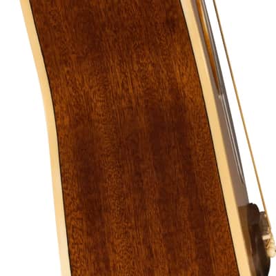 Mint Fender Newporter Player Auditorium Size Acoustic Electric Guitar, Natural image 7